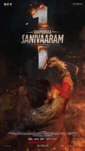 Poster -''Saripodhaa Sanivaaram'' 